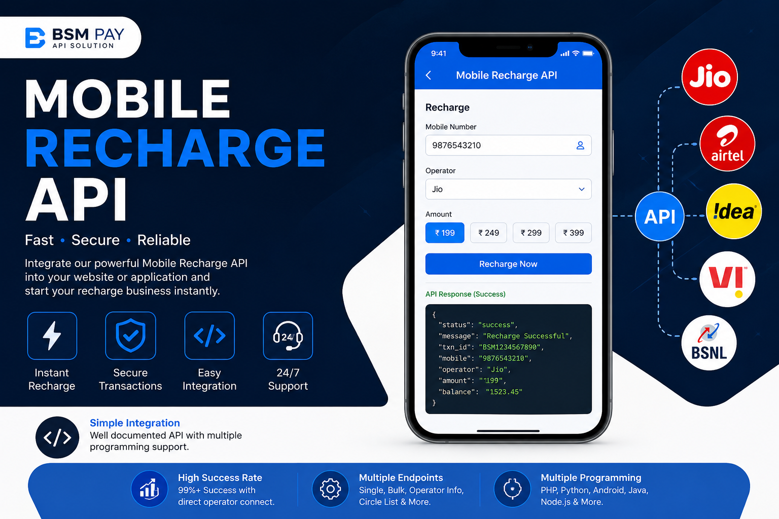 Mobile Recharge API